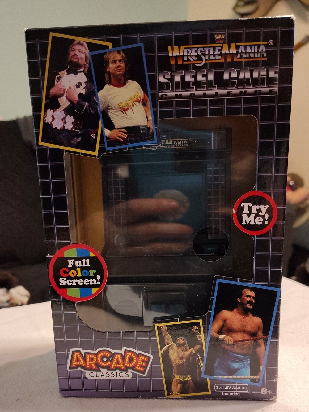 WrestleMania Steel Cage Challenge Mini Arcade